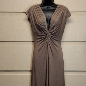 T.A.G. plunge knot dress XL